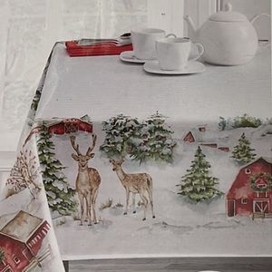 Christmas Tablecloth - Country Holiday 60x104
